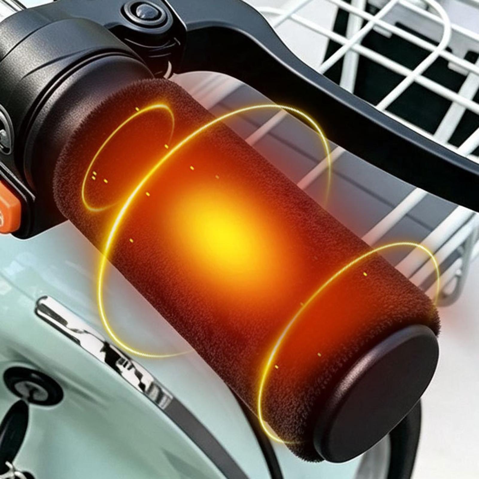 Handlebar Grip Heated - Beheizbare Griffe mit 3 Heizstufen, einstellbarer