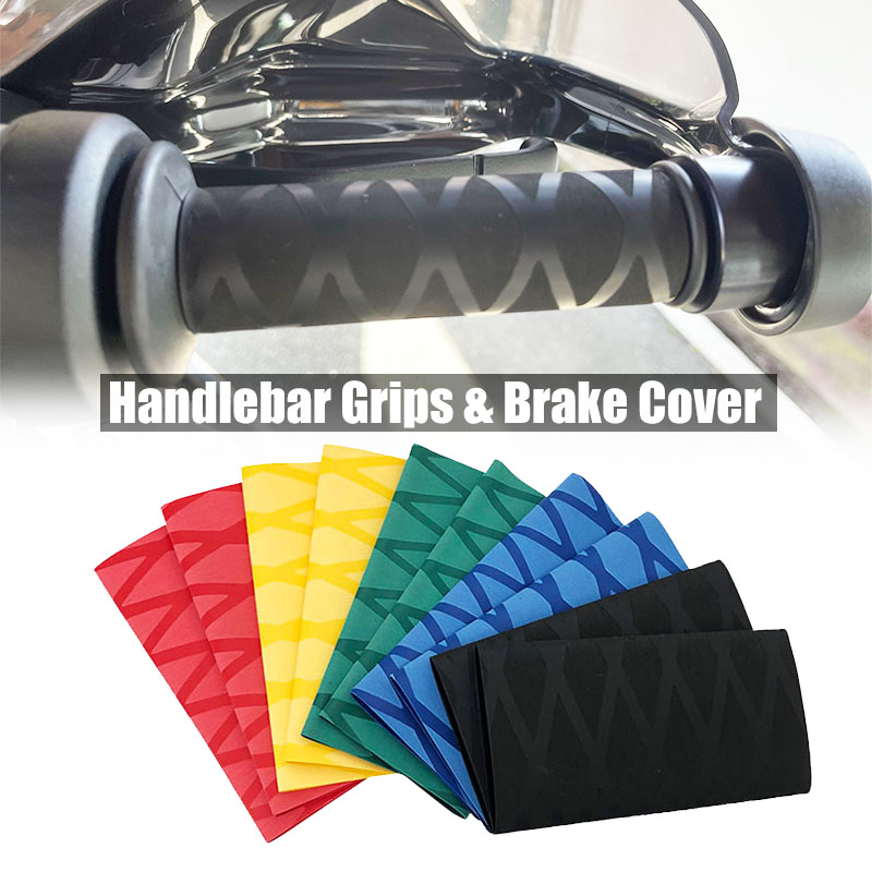 Handlebar Grip Heated - Universal Motorrad Wärmeschrumpfende Grip Abdeckung Nicht