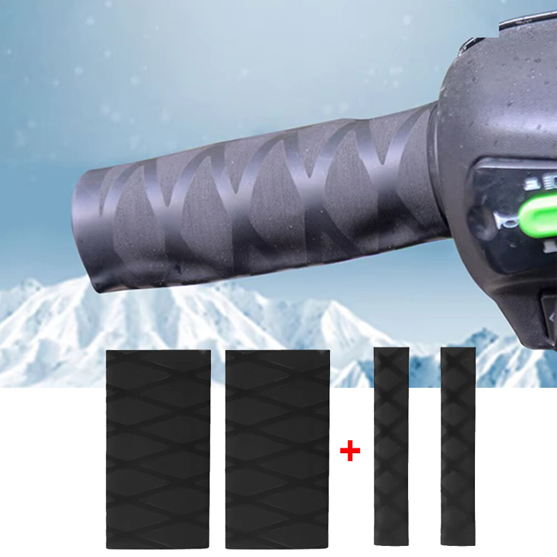 Handlebar Grip Heated - SEAMETAL Motorrad Lenker Abdeckungen Motorrad Wärmeschrumpfende