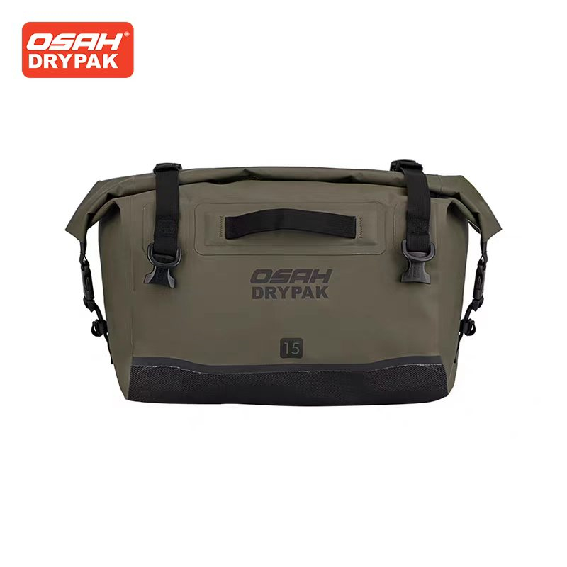 Motorcycle Gear Companies - OSAH Armeegrüne Motorradtasche, 15 l, Rücksitztasche,