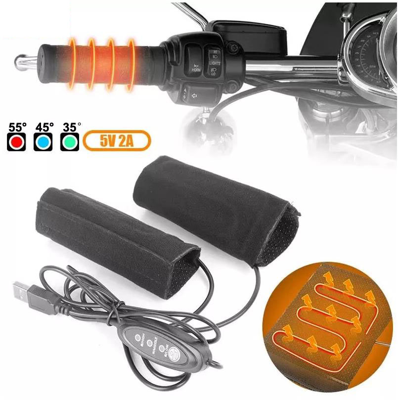 5V 2A Motorrad beheizte Handgr – Handlebar Grip Heated Bewertung und Preis