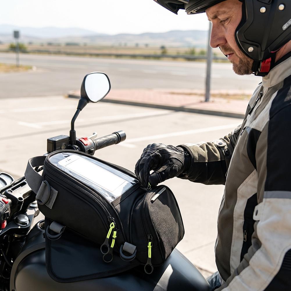 Motorrad-Tankrucksack mit Magn – Motorcycle Gear Backpack Bewertung und Preis
