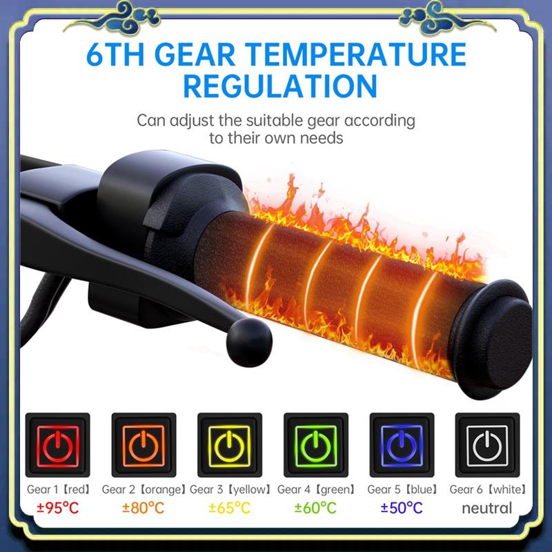 AU16-Motorrad Beheizte Griffe  – Handlebar Grip Heated Bewertung und Preis