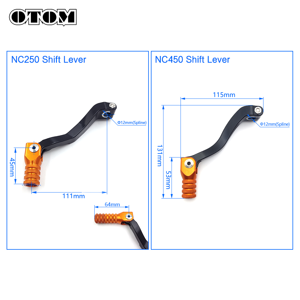 OTOM Klappbarer Aluminium-Scha – Motorcycle Gear Lever Extender Bewertung und Preis