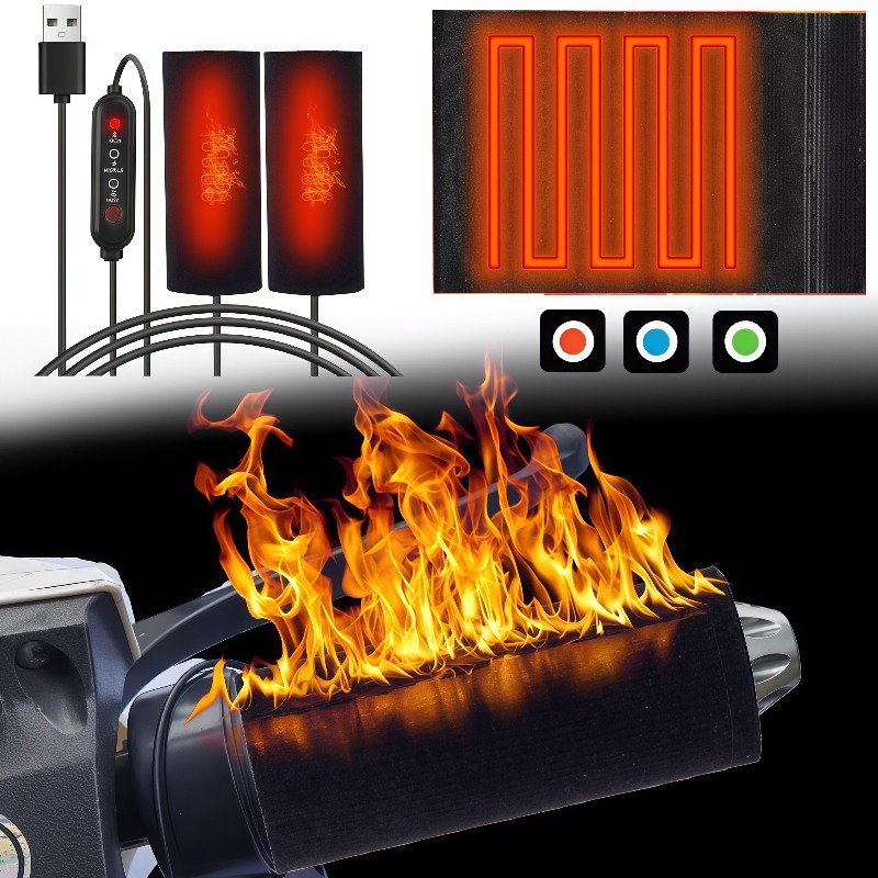 Motorrad Beheizte Griffe USB E – Handlebar Grip Heated Bewertung und Preis